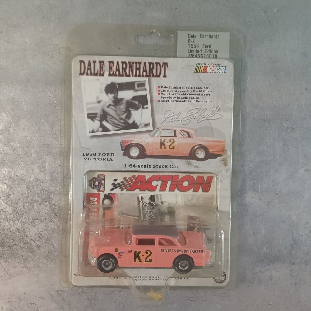 Dale Earnhardt #K-2 1956 Ford Victoria 1:64 Diecast Action Limited Ed Vintage